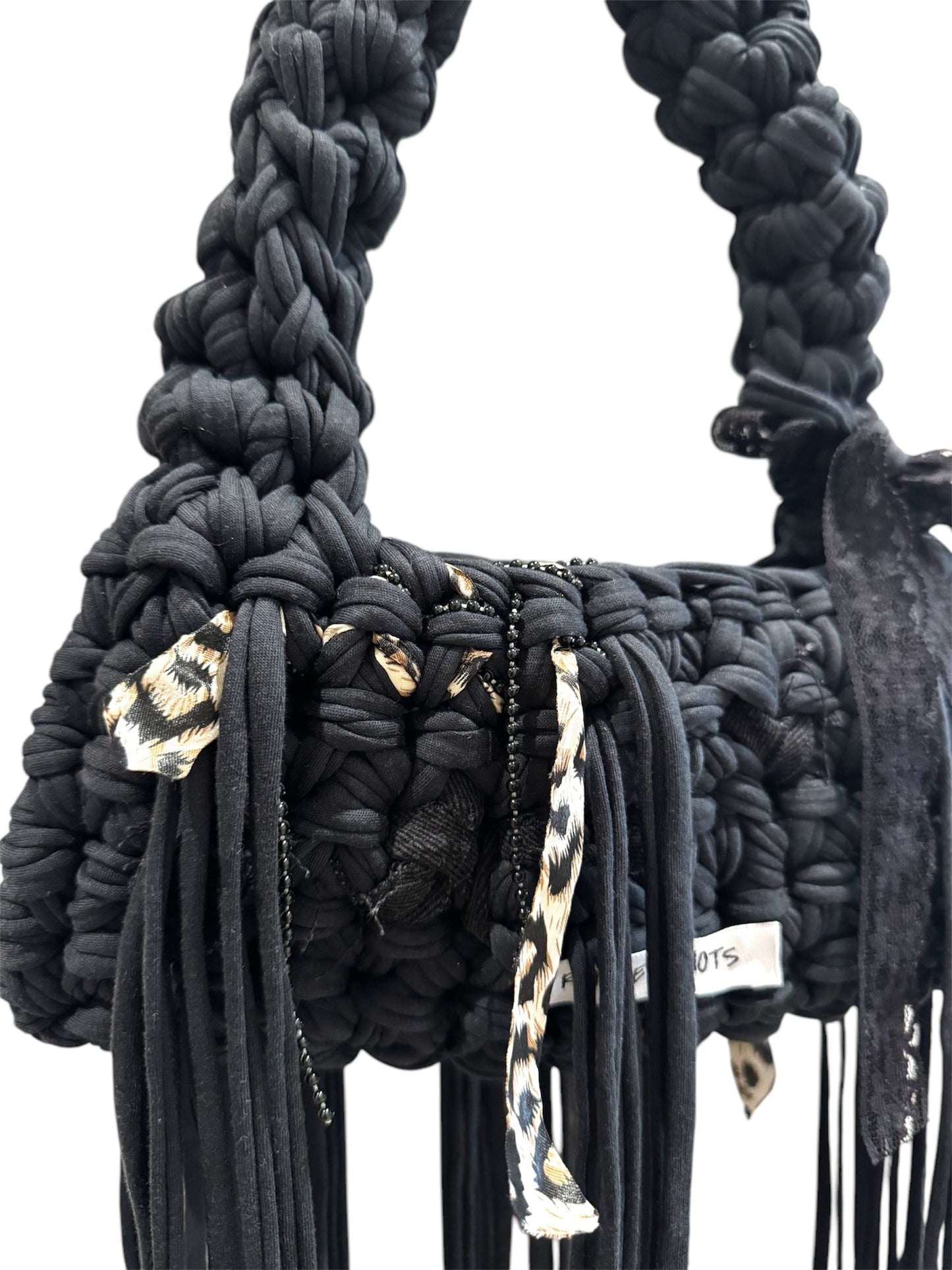SHOULDER ROGUE- BLACK LEOPARD